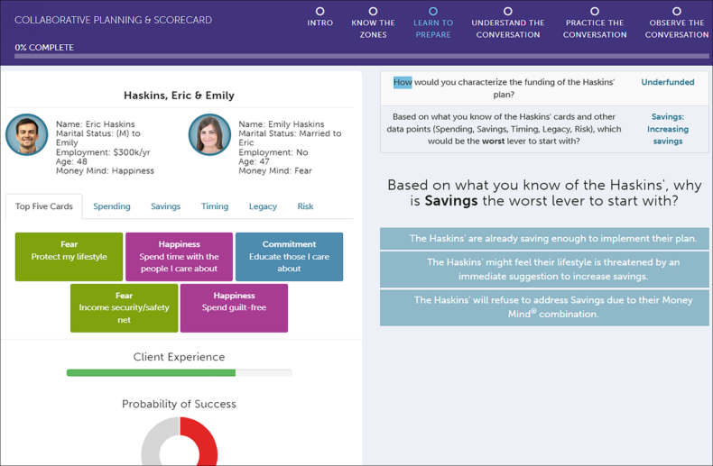 Memorable Learning with CCAF Example - Allen Interactions
